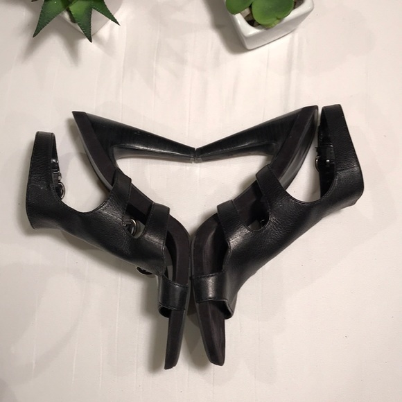 Nine West Sexy Leather 90’s Strappy Heels - Picture 4 of 4